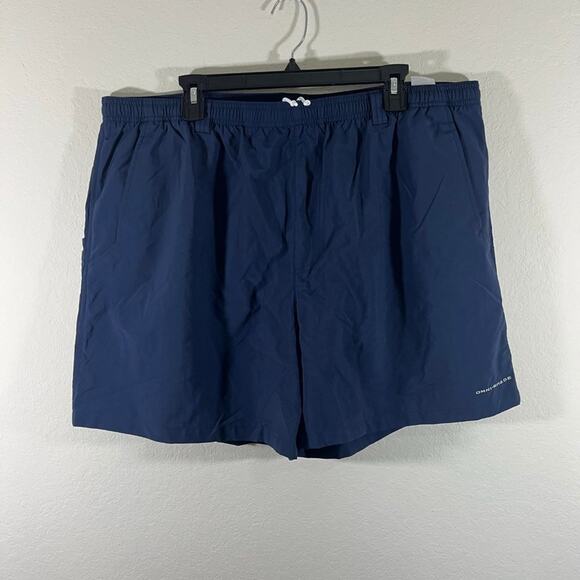 Columbia Men's Dark Blue Backcast Lii Water Shorts Size XXL Style FM4009 - Picture 2 of 13